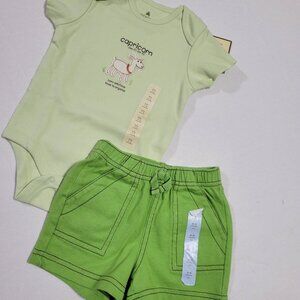 Baby Gap NWT 3-6 month Capricorn Bodysuit & shorts set. Mixed Z27